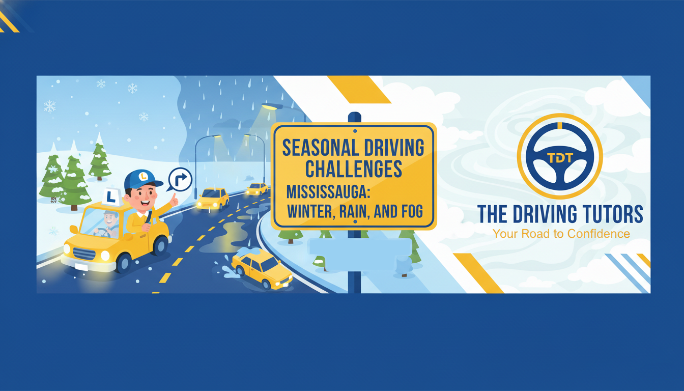 Seasonal Driving Challenges in Mississauga Winter, Rain, and Fog
