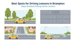 Best Spots for Driving Lessons in Brampton Parks, Streets, and Parking Lots