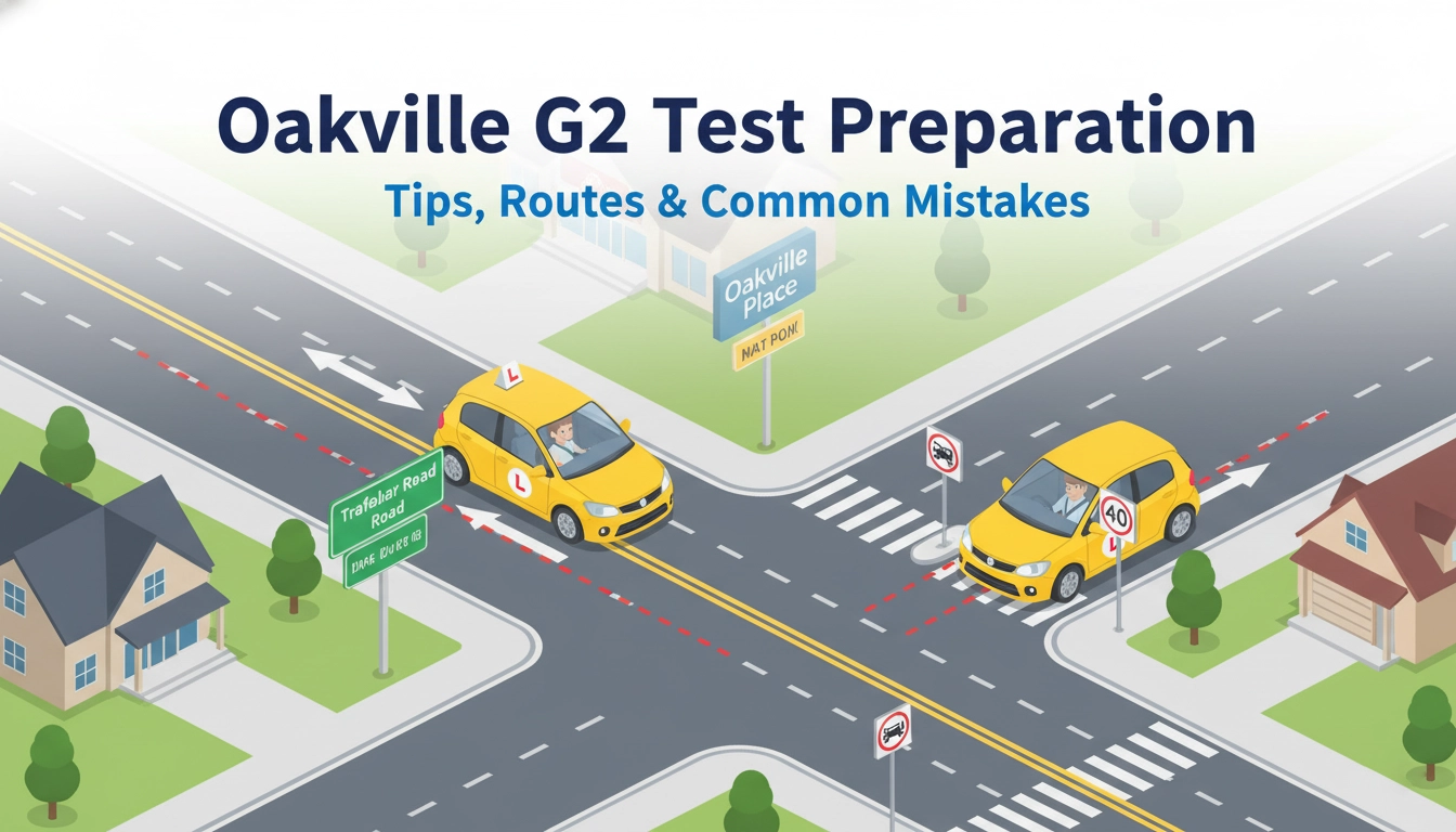 Preparing For Your G2 Test in Oakville Location-Specific Tips