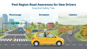 New Drivers Must Be Aware When Navigating Peel Region Roads!