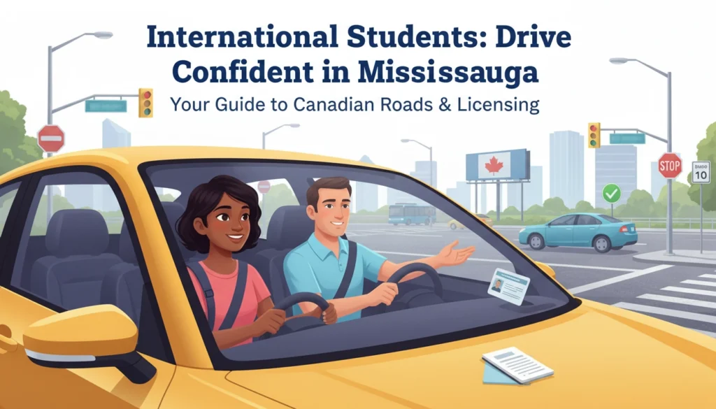 Driving Lessons in Mississauga for International Students