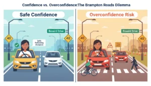 How Overconfidence Impacts Safety for New Drivers in Brampton