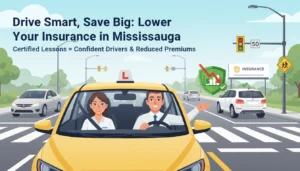 How Professional Driving Lessons in Mississauga Reduce Insurance Costs for New Drivers