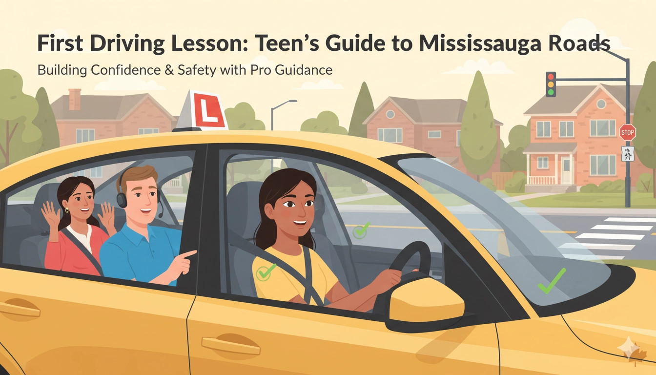 When Should Teens in Mississauga Start Professional Driving Lessons at a Driving School?