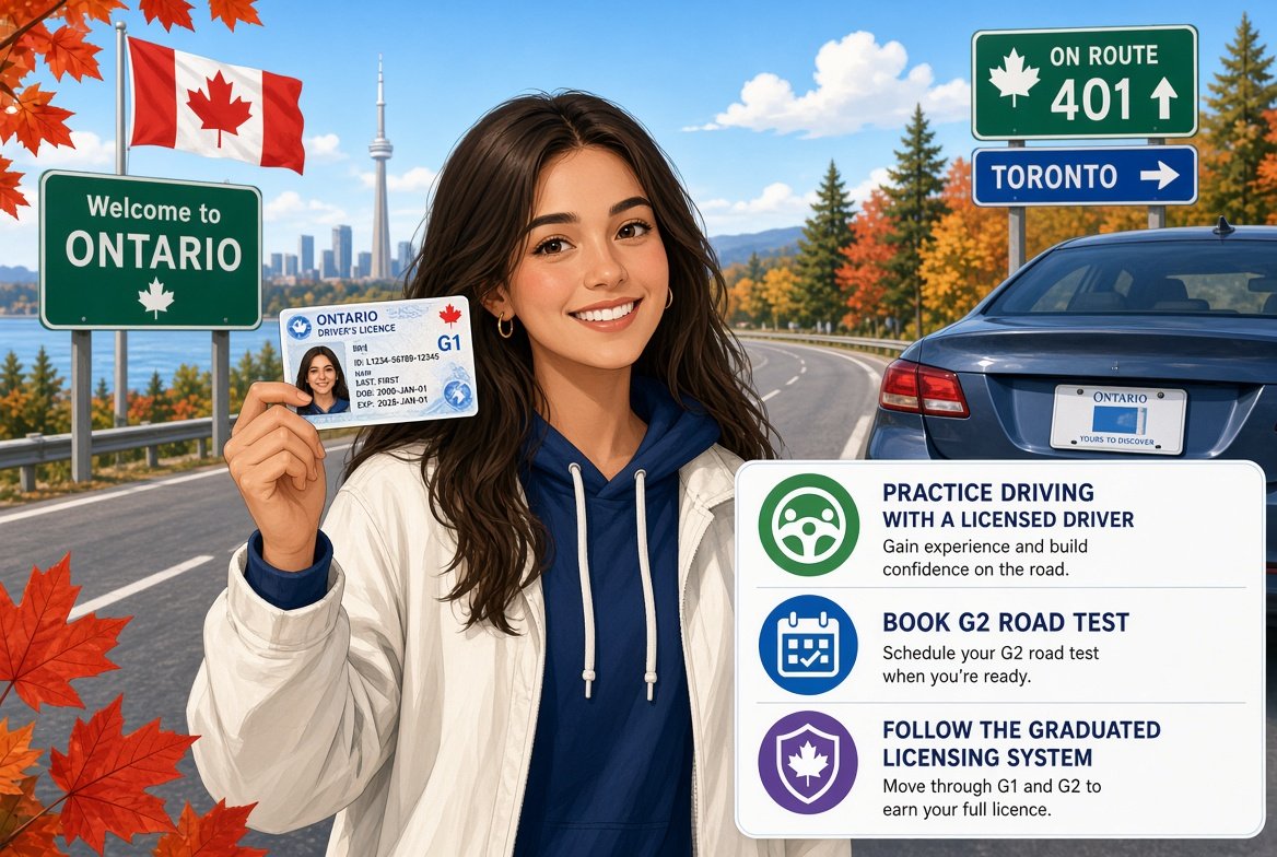 What to Do After Getting Your G1 License in Ontario A Step-by-Step Guide