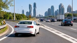 How to Safely Merge Into Highway Traffic as a New Driver in Mississauga